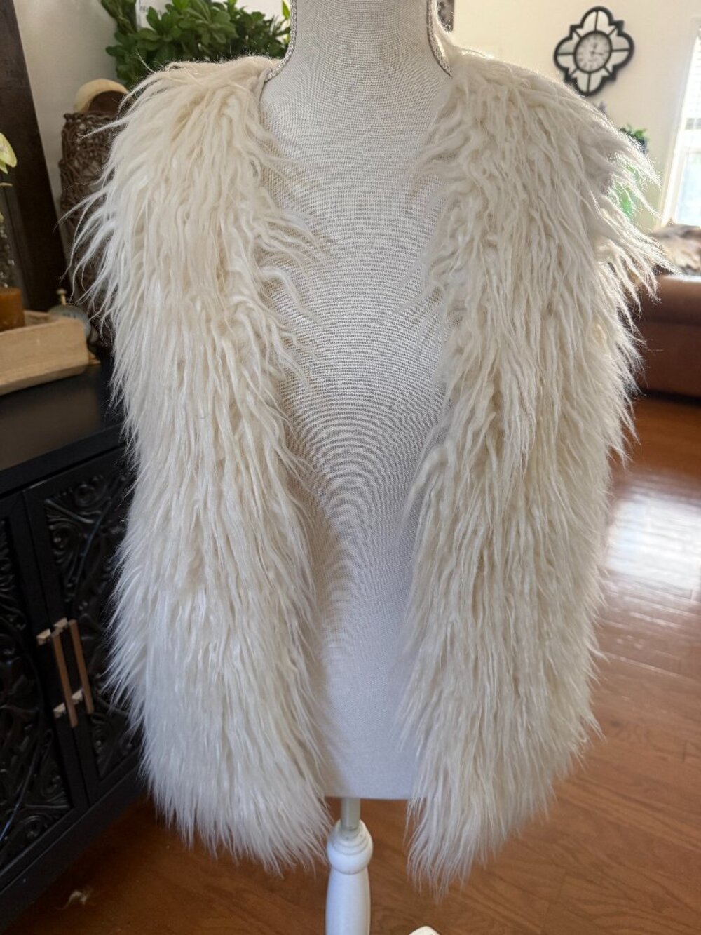 Shaggy Girls Vest